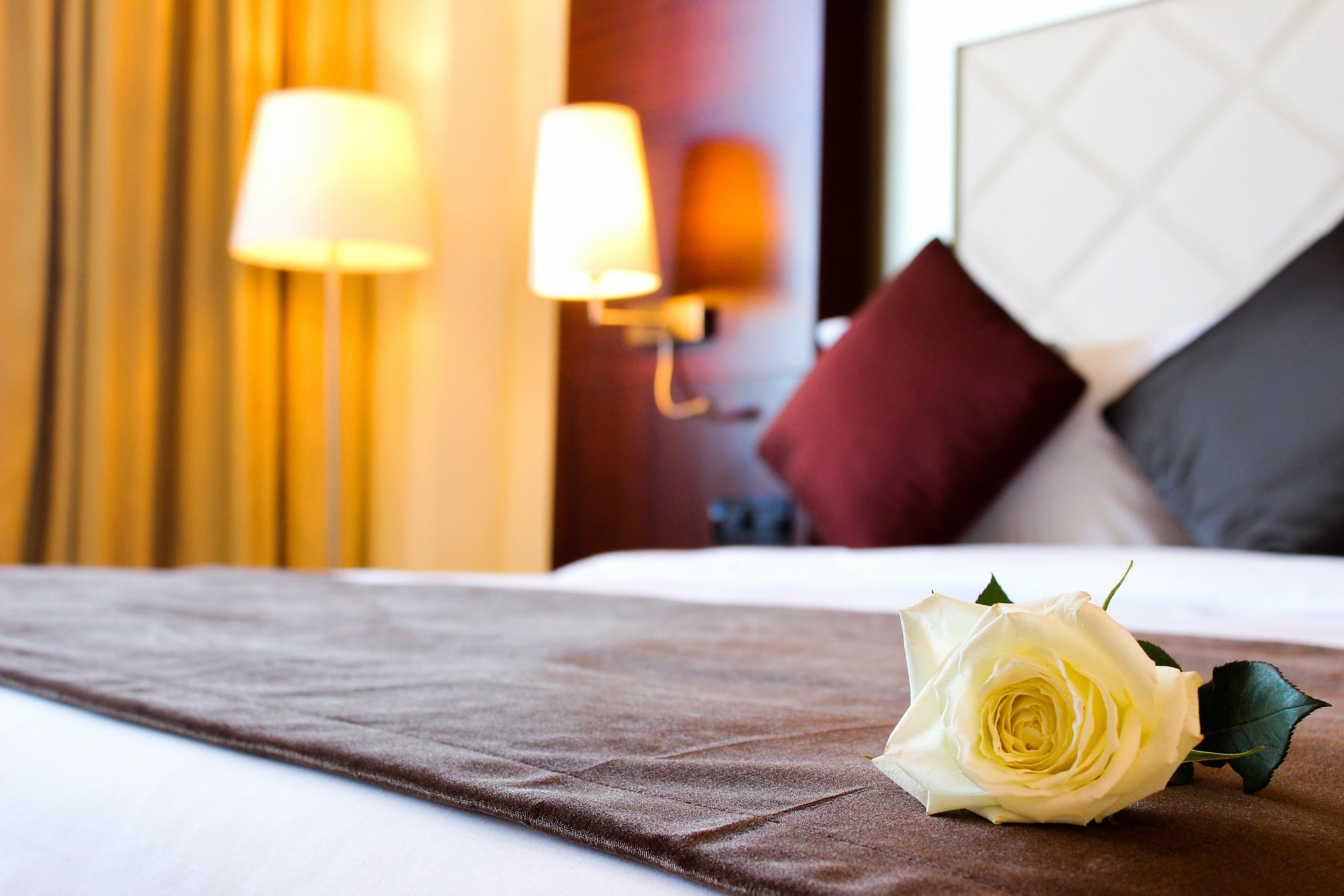 Grand Mogador City Center Καζαμπλάνκα Εξωτερικό φωτογραφία A rose on a bed