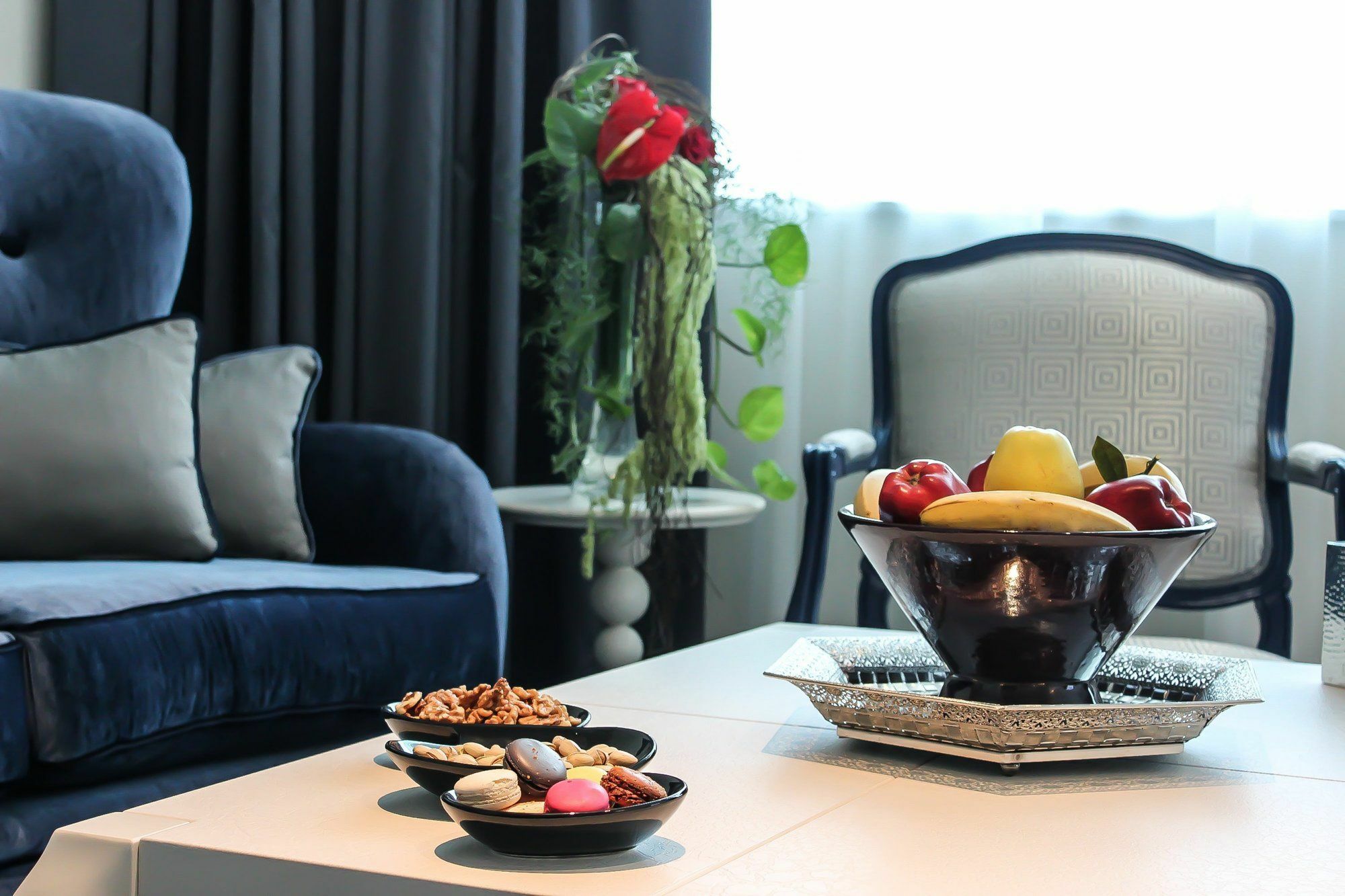 Grand Mogador City Center Καζαμπλάνκα Εξωτερικό φωτογραφία A living room at the hotel